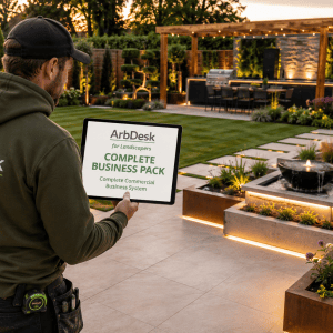 ArbDesk Landscapers Complete Business Pack